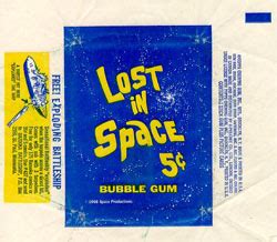 Lost in Space Topps Cards Wrapper