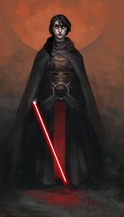 Darth Revan, Joanna Szczepańska on ArtStation at https://www.artstation.com/artwork/r14Q6 Star ...