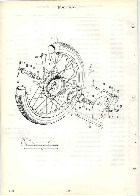 Suzuki A100 Parts Manual