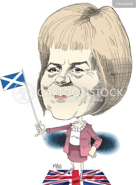 Nicola Sturgeon Cartoons and Comics - funny pictures from CartoonStock