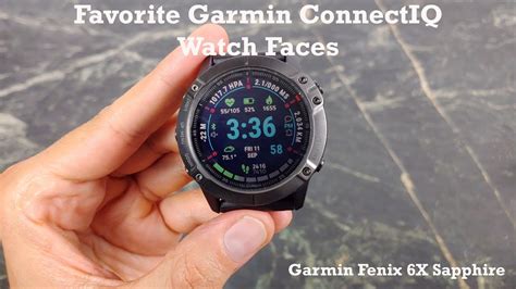 Garmin Fenix Watch Faces : ConnectIQ Faces that Rock! - YouTube