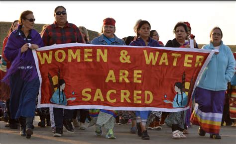 Tribal Coalitions Support the Standing Rock Sioux Indian Tribe: Women and Water Are Sacred | NIWRC