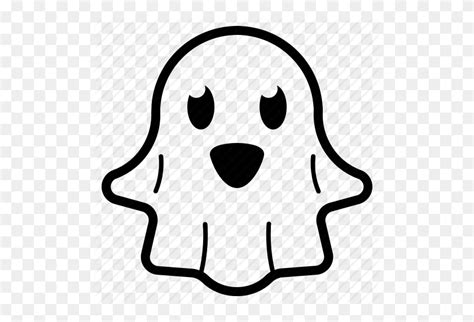 Character, Cute, Ghost, Halloween Icon - Cute Ghost PNG - FlyClipart