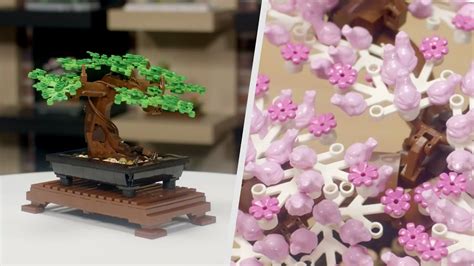 LEGO Bonsai Tree | LEGO Botanical Collection Designer Video | 10281 ...