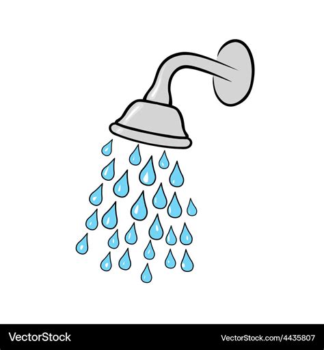 Shower head Royalty Free Vector Image - VectorStock