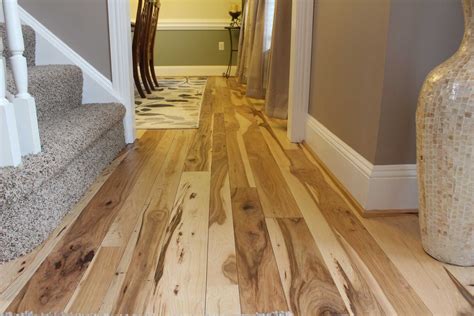 Natural Hickory Flooring Cochran's Lumber - Wide Plank Flooring ...