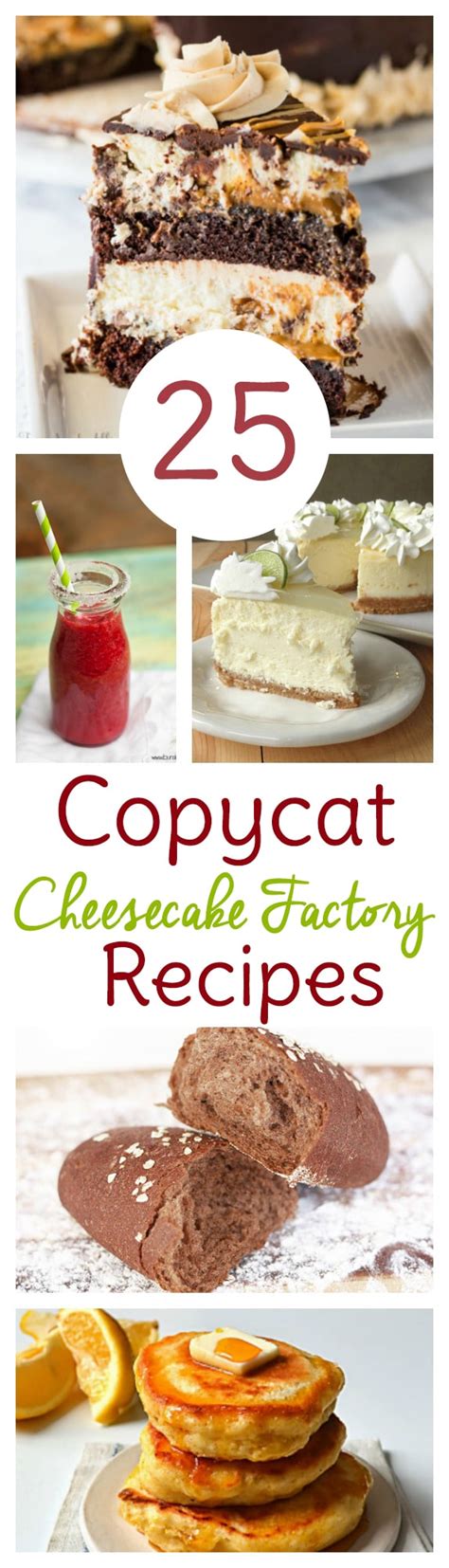 Cheesecake Factory Copycat Recipes - Sweet T Makes Three