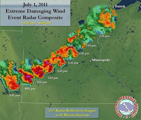 NWS – At Least Four Tornadoes Confirmed During Friday’s Storms