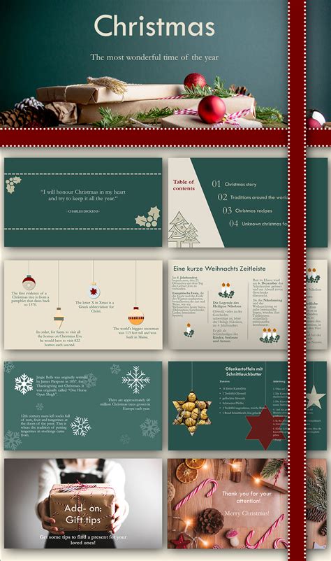 Free PowerPoint Christmas Template (2020) | SlideLizard®