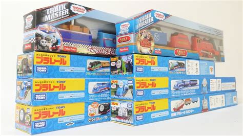 My new collection Thomas and Friends TOMICA Plarail train open video ...