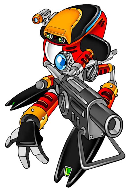 E-102 Gamma (Sonic Adventure) by L-Dawg211 on DeviantArt