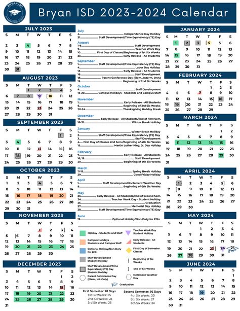 Bryan Isd Academic Calendar - Printable Word Searches