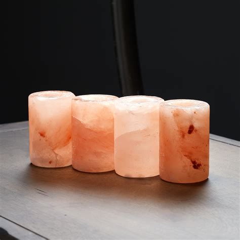 Himalayan Salt Shot Glasses // Set of 4 - Himalayan Salt Shot Glasses - Touch of Modern