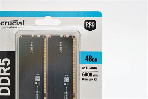 Crucial PRO DDR5 6000 48GB Kit 非2進位制展現價格容量優勢 支援雙平台超頻設定 - 3C科技 | ePrice 比價王