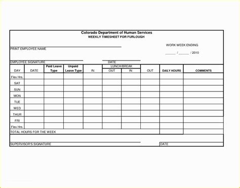 Simple Timesheet Template Free Of 6 Free Excel Timesheet Template with formulas ...