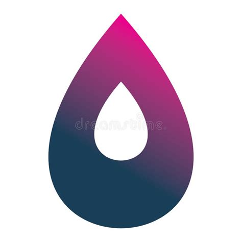 Modern Creative Full Color Water Drop Shape Logo Design Stock Vector - Illustration of water ...