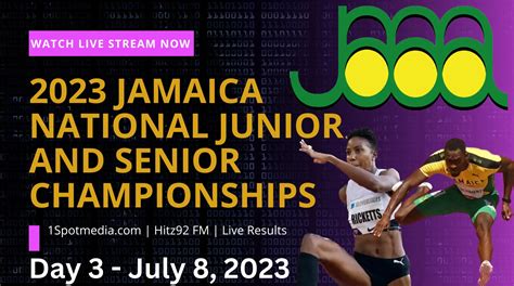 Day 3: 2023 Jamaica Track And Field Championships Live Stream, Results, Schedule - World-Track ...