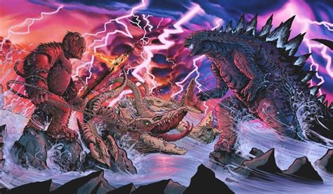 Godzilla VS Kong by HanasiaYamoshiSSjGOD on DeviantArt | Godzilla, Kaiju monsters, All godzilla ...