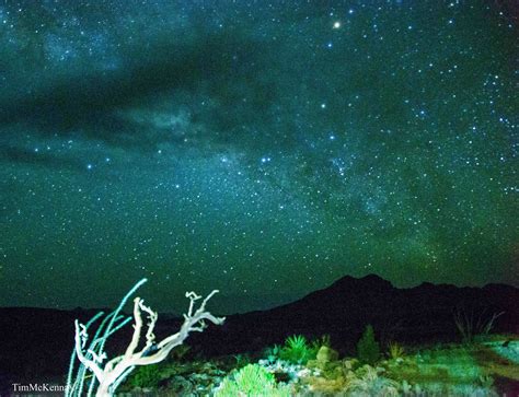 Night sky in the Big Bend of Texas; photo by Tim McKenna | Sky, Photo, Big bend