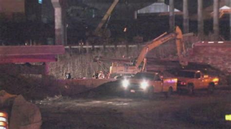 1 dead, 1 injured following overpass collapse in Cincinnati - ABC7 Chicago