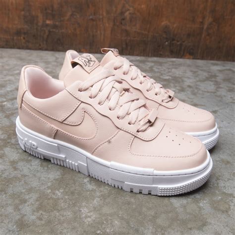 nike women air force 1 pixel particle beige particle beige black