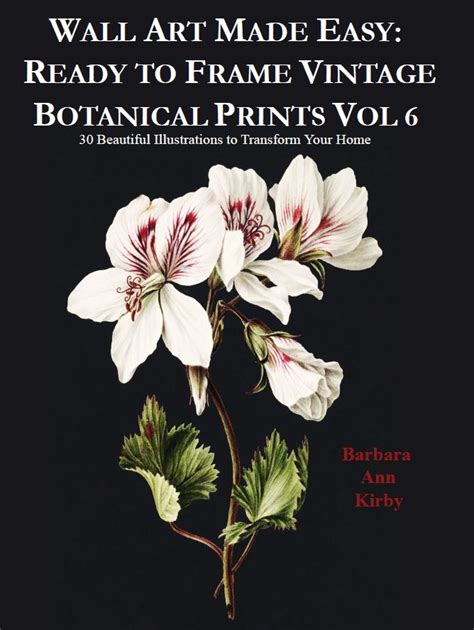 Botanical Prints Vol 6 – Wall Art Made Easy