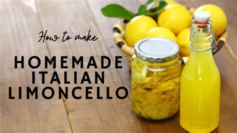 Traditional Limoncello Recipe | Deporecipe.co