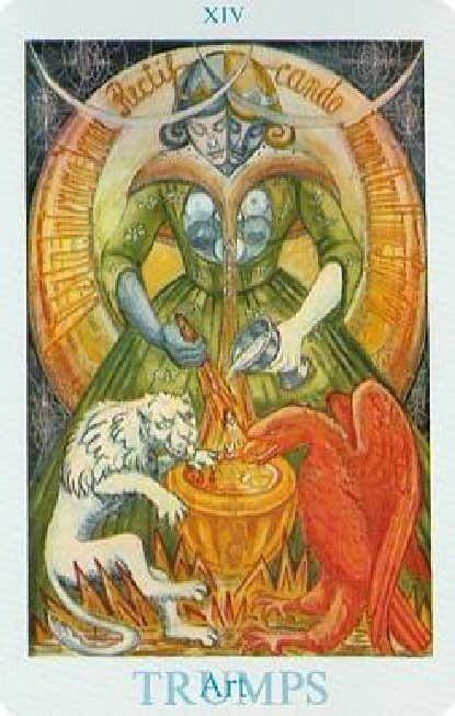 Thoth Tarotu | Card art, Tarot, Tarot major arcana