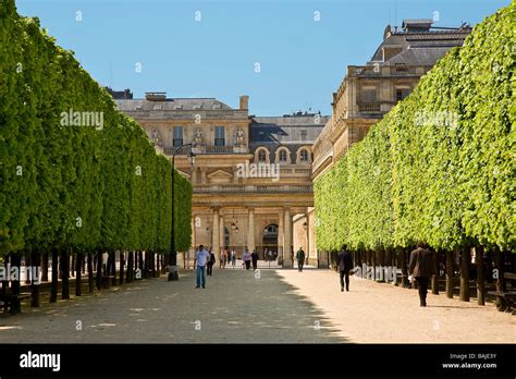 France, Paris, Palais Royal garden Stock Photo - Alamy