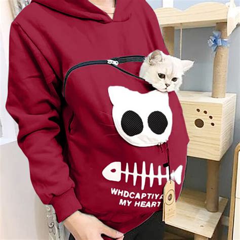 Sweatshirt Cat Pouch Hoodie | Hoodies, Sweatshirts, Harajuku hoodie