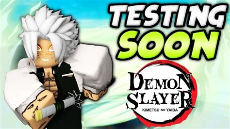 New Roblox Demon Slayer Testing This Weekend! - YouTube