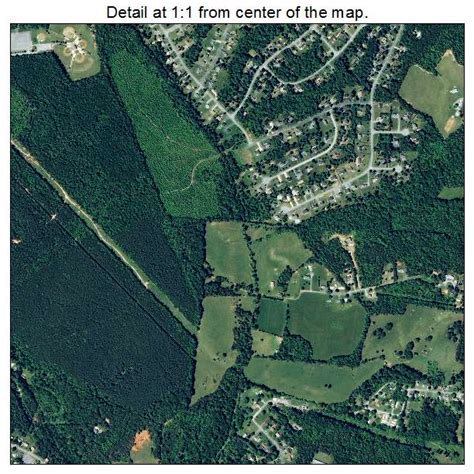 Aerial Photography Map of Madison Heights, VA Virginia