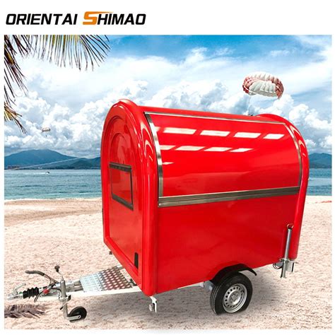 Low Price Cheap Snack Hot Dog Food Cart Chicken Food Trailer with BBQ Grill - China Food Truck ...