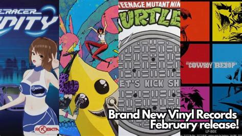 Brand New Vinyl Records - February release! – PixelCrib