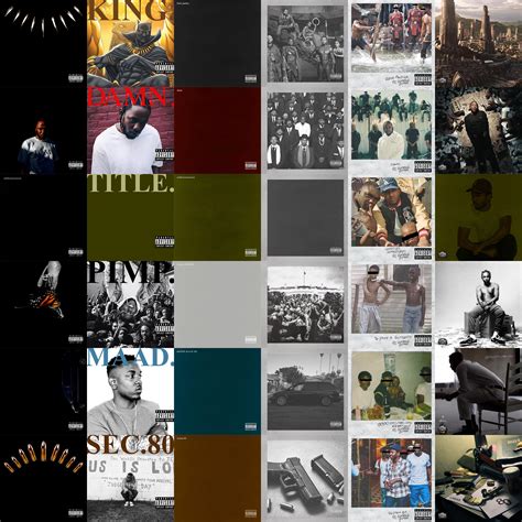 Kendrick Lamar Albums in the style of Kendrick Lamar Albums : r ...