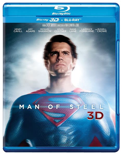 Superman: Man of Steel (Blu-ray 3D & Blu-ray) (2-Disc): Amazon.in ...