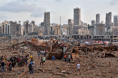 Dramatic Photos Show The Devastating Aftermath Of The Beirut Explosion