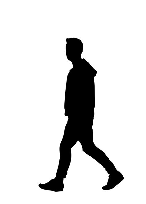 silhouette walking away - Google Search | Walking silhouette, Person ...