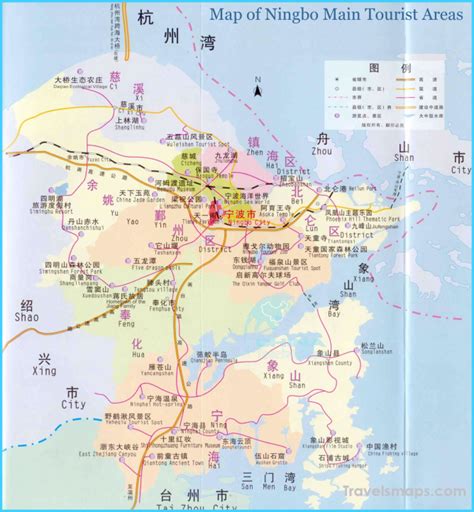 Where is Ningbo China? - Ningbo China Map - Map of Ningbo China - TravelsMaps.Com