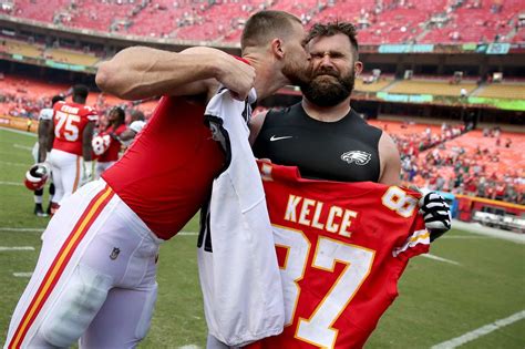 How many Kelce brothers are in the NFL?