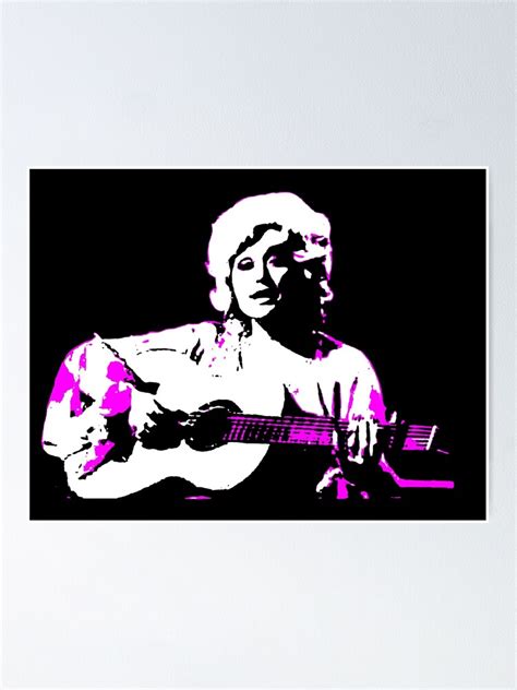 "Dolly Parton Purple Strings Pop Art" Poster for Sale by TinaMancusi ...