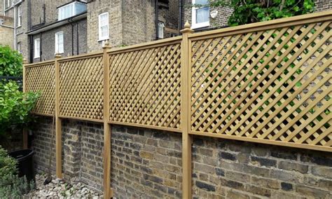 D 38 Iroko hardwood trellis with Teardrop finials | Trellis panels ...