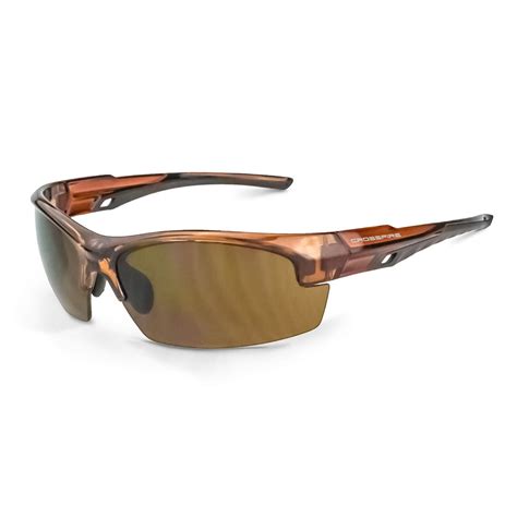 CrossFire 40117 Crucible Safety Glasses - Brown Frame - Brown Lens | FullSource.com