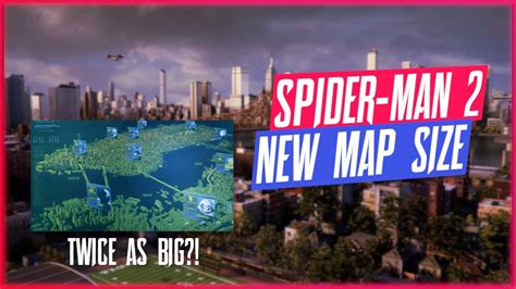 New Map Size In Marvel's Spider-Man 2 PS5 - YouTube