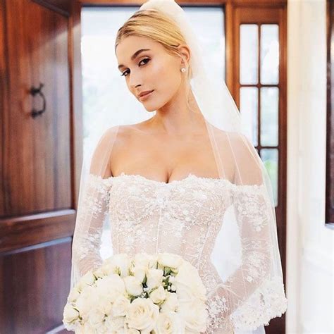 Hailey Bieber's wedding makeup was kept natural for a good reason | HELLO!