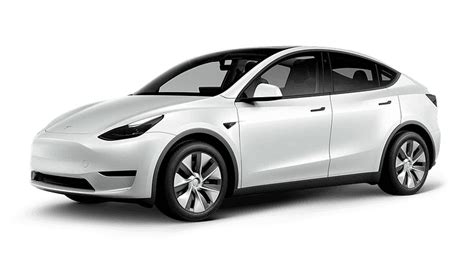 White Tesla Model Y transparent PNG - StickPNG