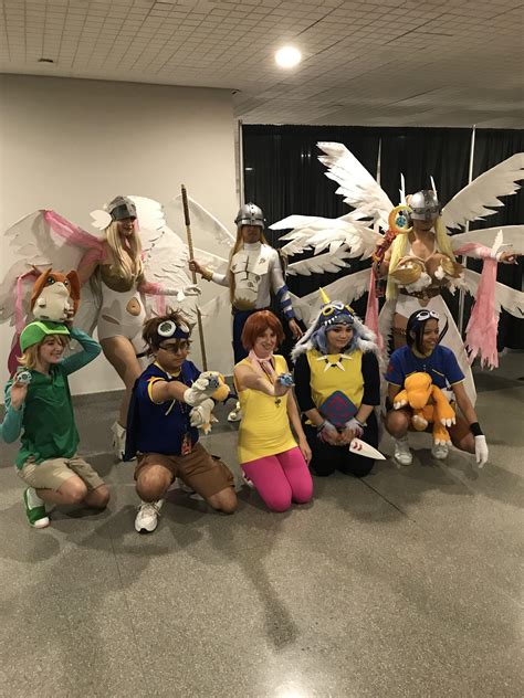 Digimon cosplay at AnimeNYC 2019 : digimon