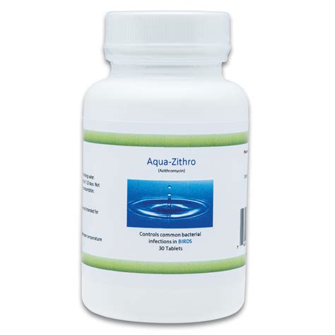 Aqua Zithro 250 MG Bird Antibiotics, Controls