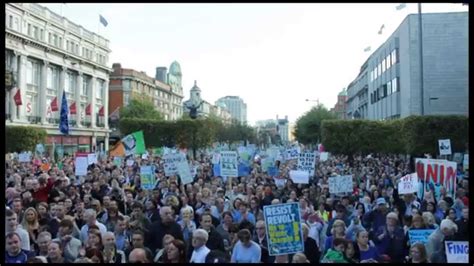 Irish Water: Protests Against Irish Water Charges - YouTube