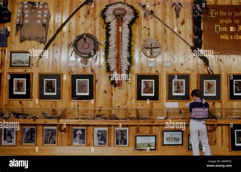 NATIVE AMERICAN MUSEUM at CRAZY HORSE MONUMENT SOUTH DAKOTA Stock Photo - Alamy